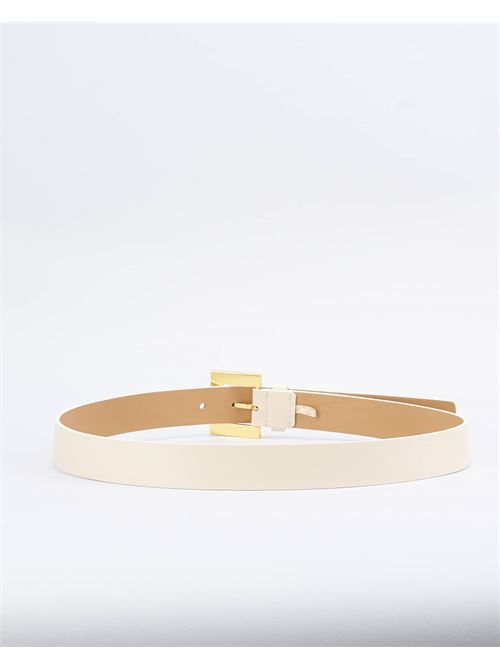 Leather belt with printed logo Elisabetta Franchi ELISABETTA FRANCHI | Belt | CT22S46E2CI4